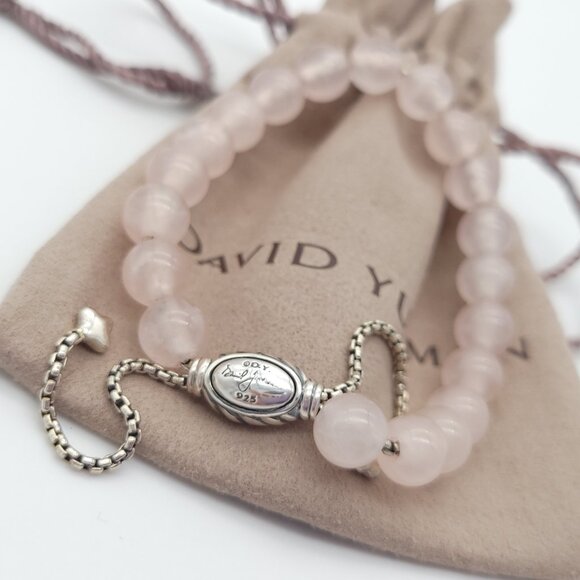 David Yurman Jewelry David Yurman Sterling Silver 8mm Pink - Main Image